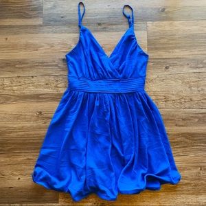 Miss Avenue A-Line Blue Mini Party Dress